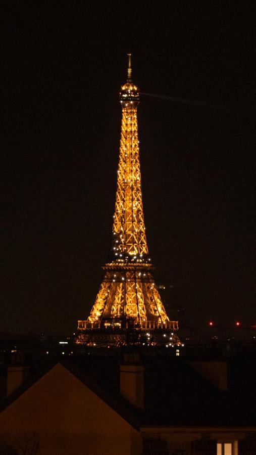 Joli T2 Proche Du Metro Avec Vue Tour Eiffel Lägenhet Issy-les-Moulineaux Exteriör bild